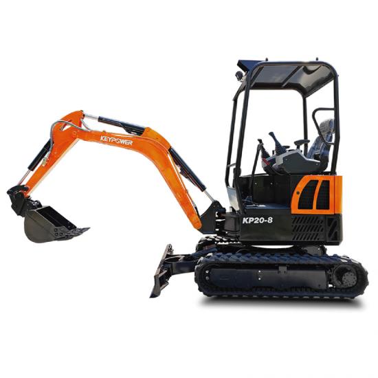 KP20-8 2T Mini Digger Excavator Micro Digger Small Digger Excavator Machine Farm Agricultural Manchinery