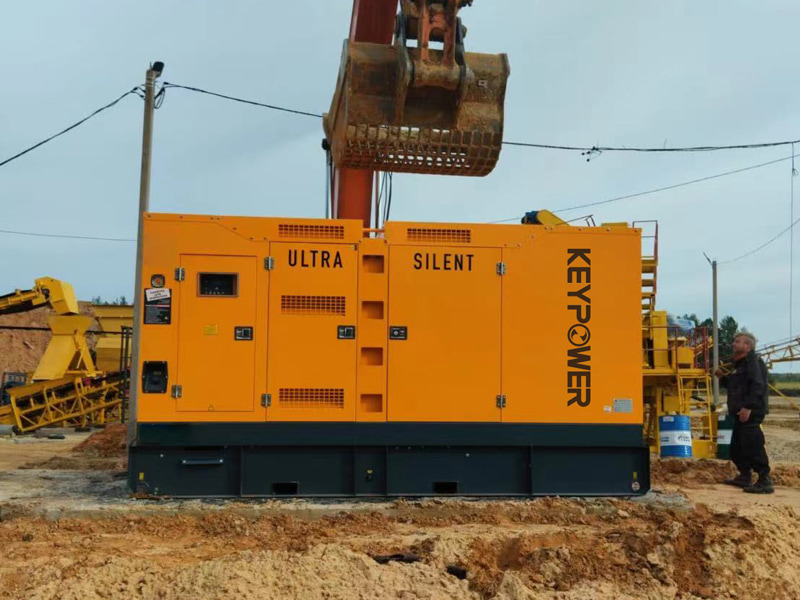 KEYPOWER 500kVA WEICHAI generator in Russia